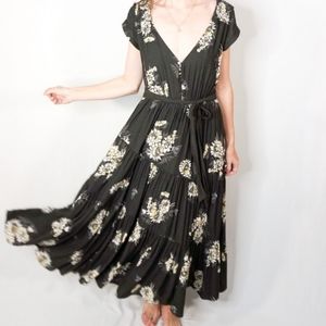 FREE PEOPLE All I Got Maxi Floral Print Dress NWT